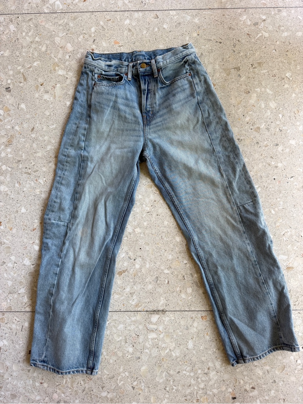 B SIDES Women's Slim Lasso Light Blue Denim Jeans